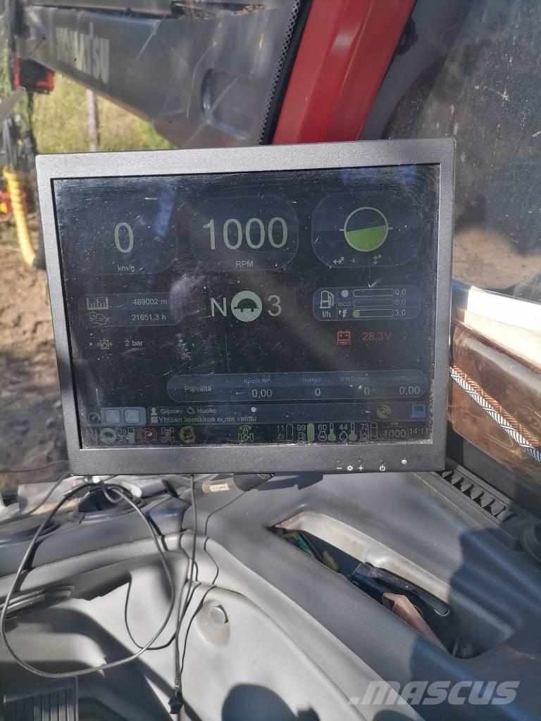 Komatsu 901 Harvesterid