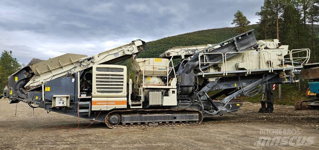 Metso LT 220 D Iseliikuvad purustid