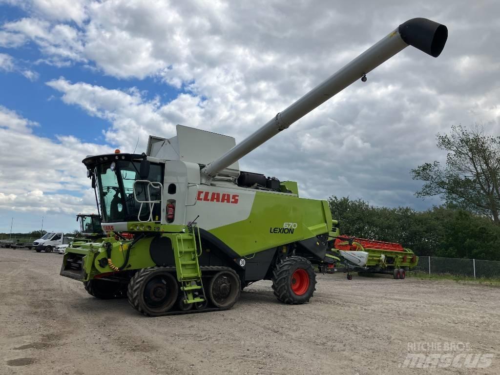CLAAS LEXION 670 TT Teraviljakombainid