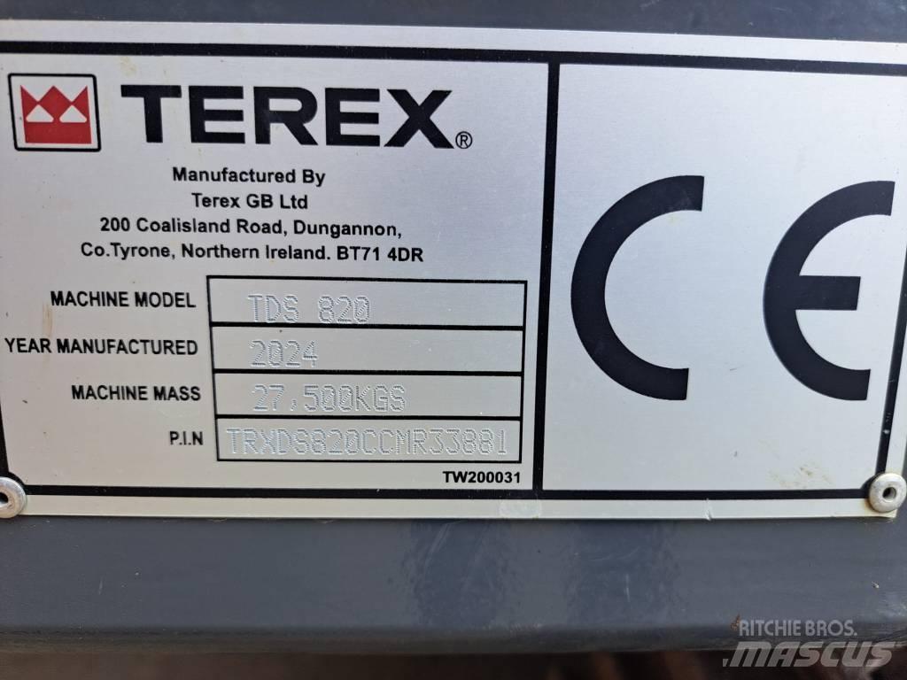 Terex Ecotec TDS 820 Prügipurustajad