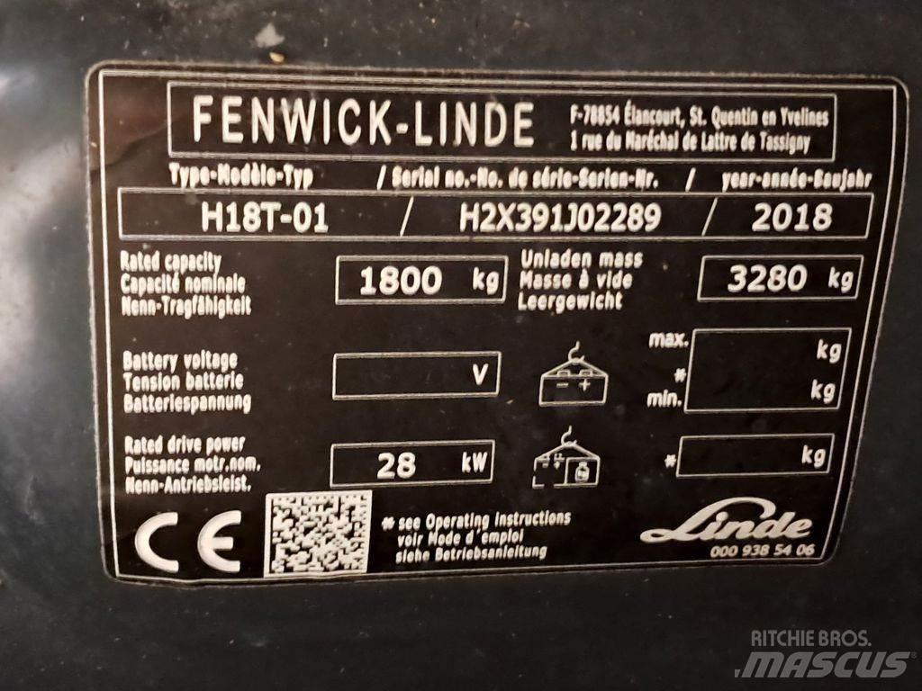 Linde H18T-01 Gaasitõstukid