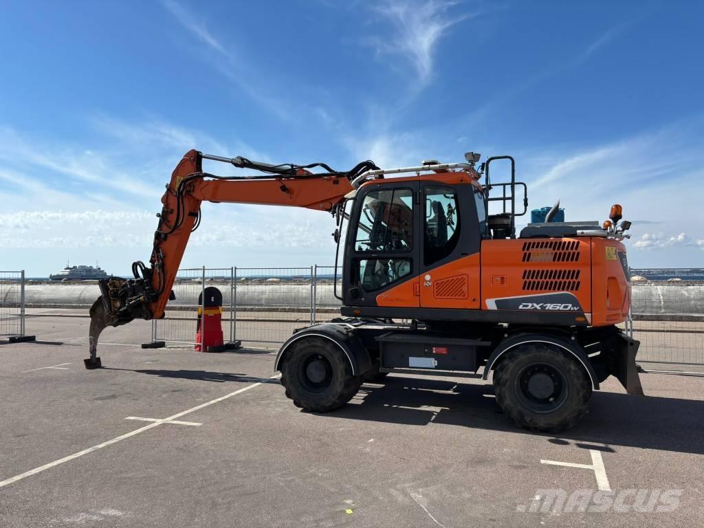 Doosan DX 160 W Ratasekskavaatorid