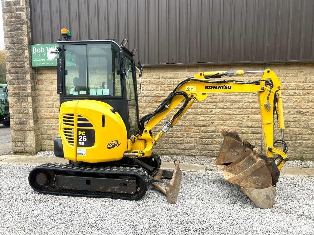Komatsu PC 26 MR-3 Miniekskavaatorid < 7 t