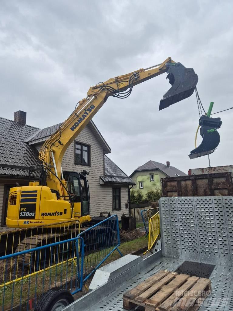 Komatsu PC 138 US-10 Roomikekskavaatorid