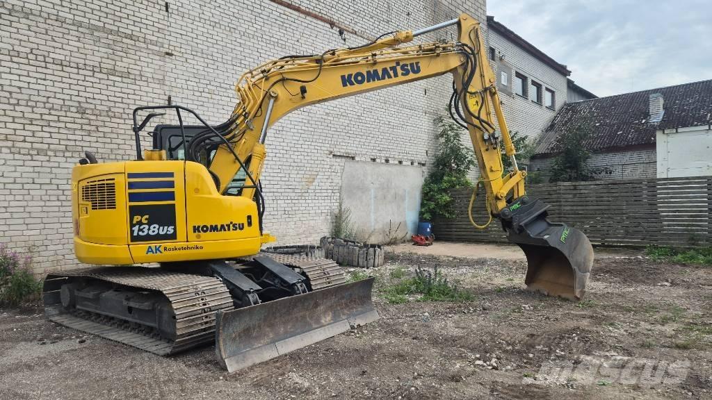 Komatsu PC 138 US-10 Roomikekskavaatorid