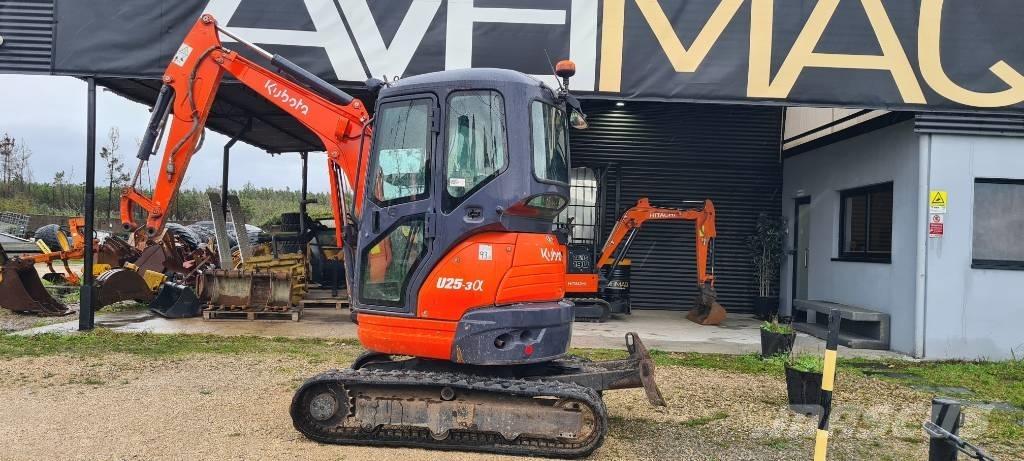 Kubota U 25-3 Miniekskavaatorid < 7 t