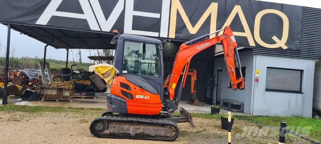 Kubota U 25-3 Miniekskavaatorid < 7 t