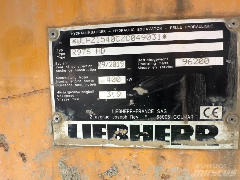 Liebherr R 976 HD Roomikekskavaatorid