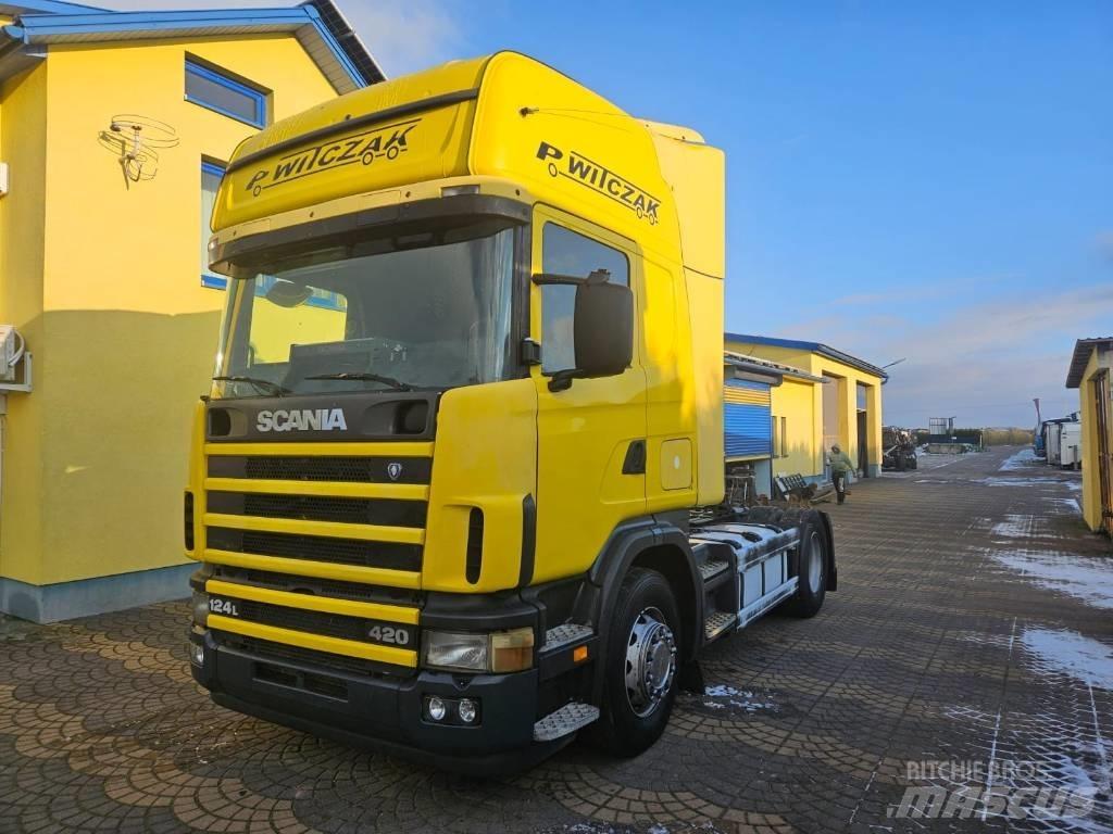 Scania 124 L 420 Sadulveokid