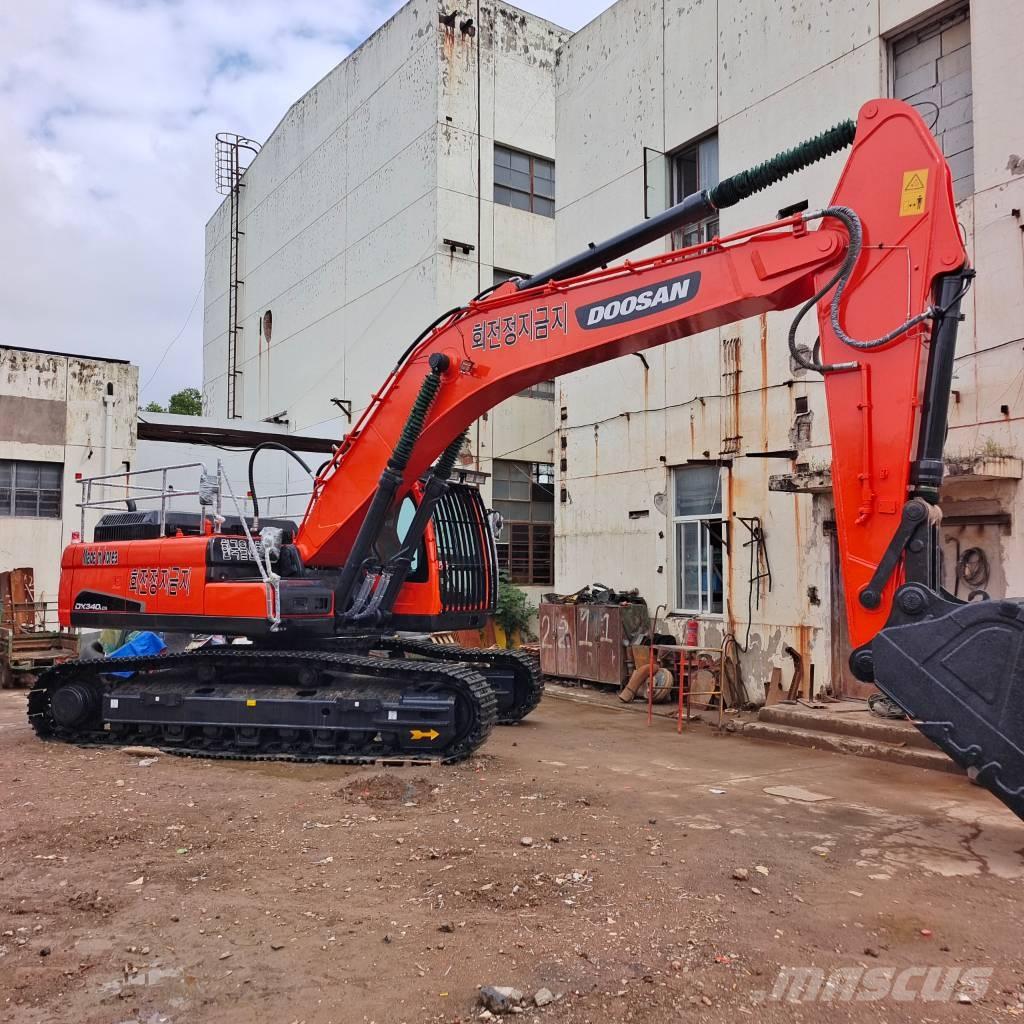 Doosan DX 340 LC Roomikekskavaatorid