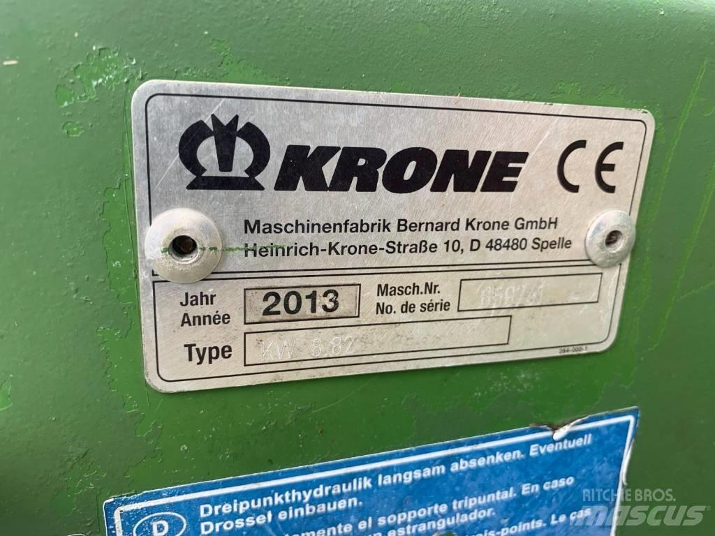 Krone KW 8.82 Vaalutid ja kaarutid