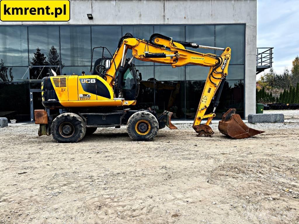 JCB JS 145 W Ratasekskavaatorid