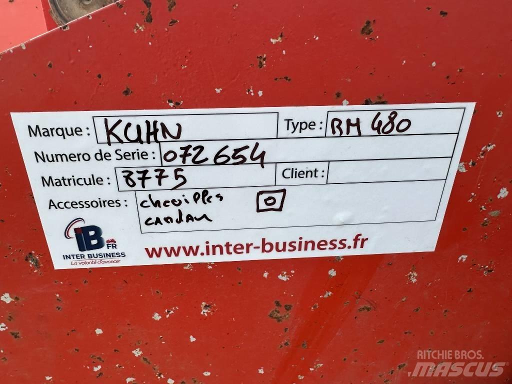 Kuhn RM 480 Karjamaade niidukid / pealselõikurid