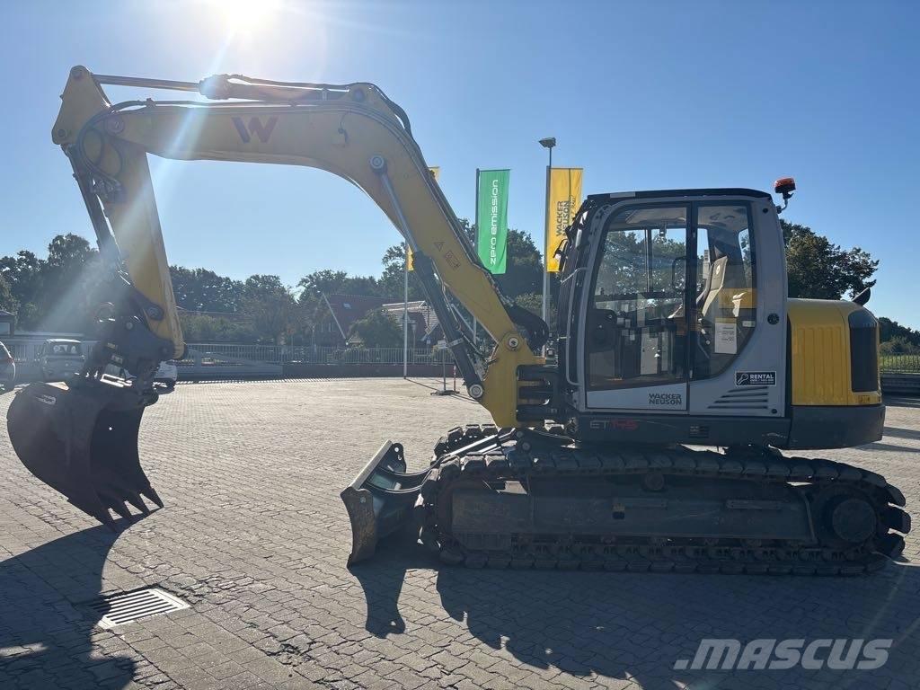 Wacker Neuson ET145 Roomikekskavaatorid