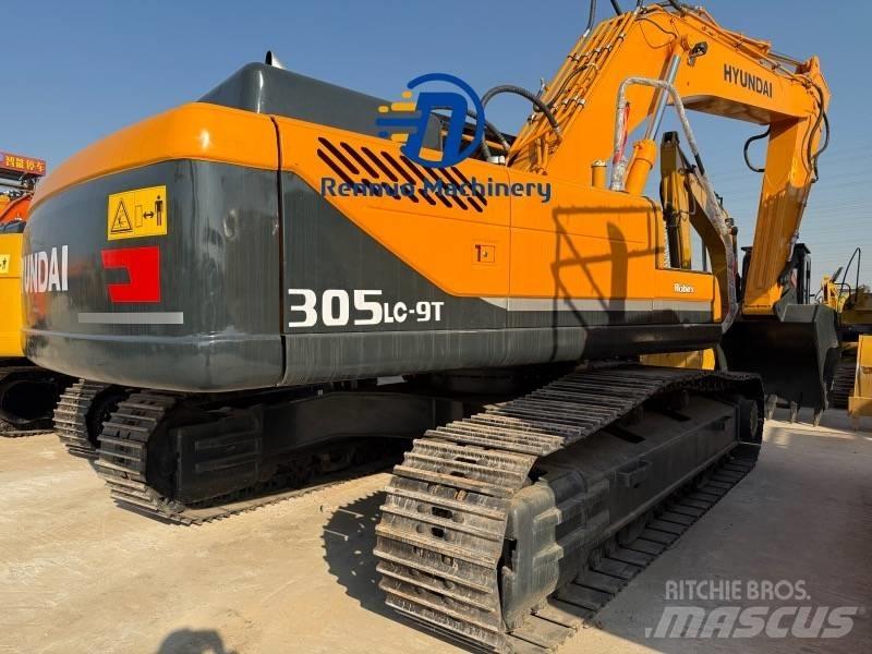 Hyundai R305 LC-9T Roomikekskavaatorid