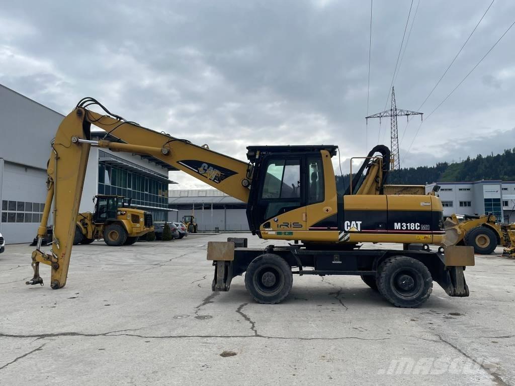 CAT M 318 C MH Materjalikäitlusmasinad