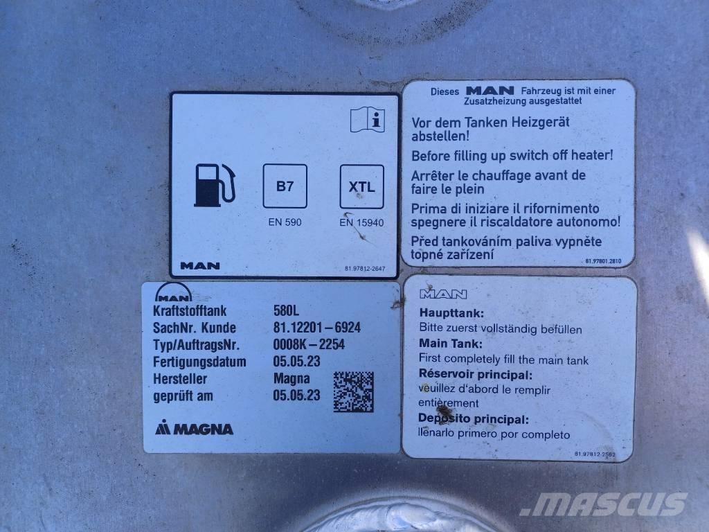 MAN Tank 580 liter Kütusemahutid
