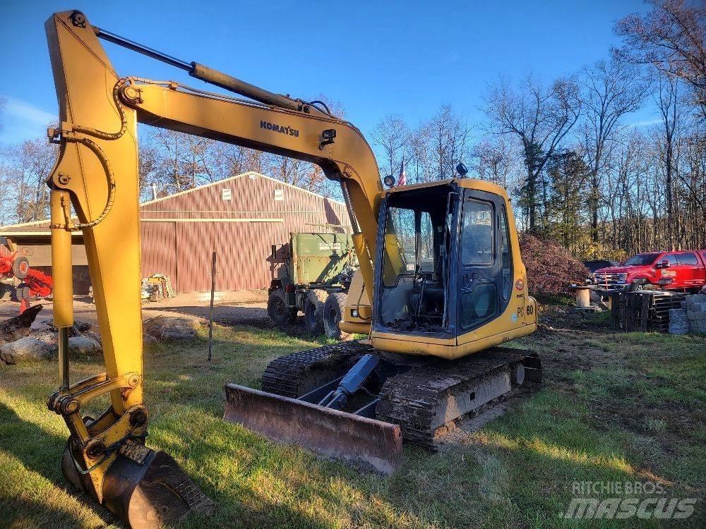 Komatsu PC 60-7E Roomikekskavaatorid