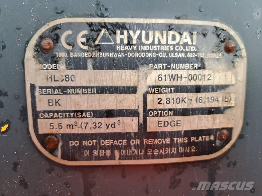 Hyundai HL980 Rataslaadurid