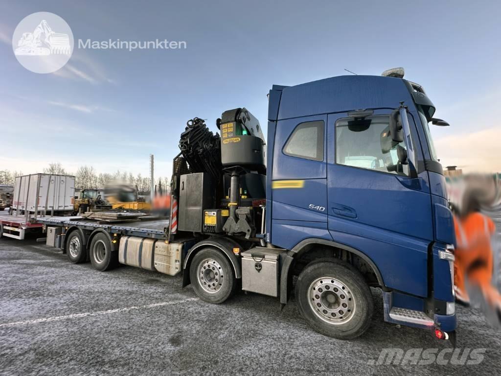 Volvo FH 540 Kraanaga veokid