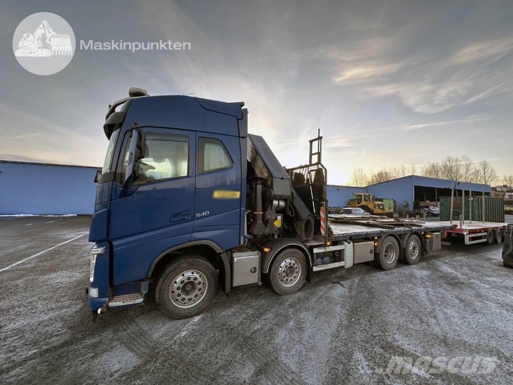 Volvo FH 540 Kraanaga veokid