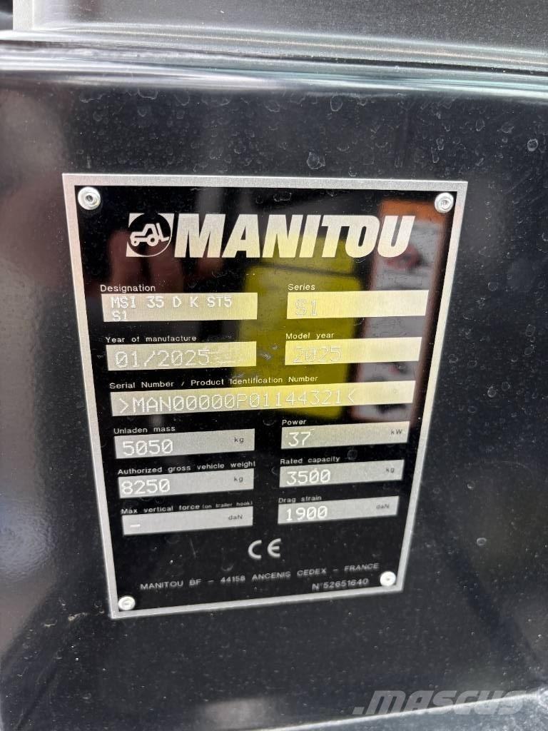 Manitou MSI 35 Maastikutõstukid