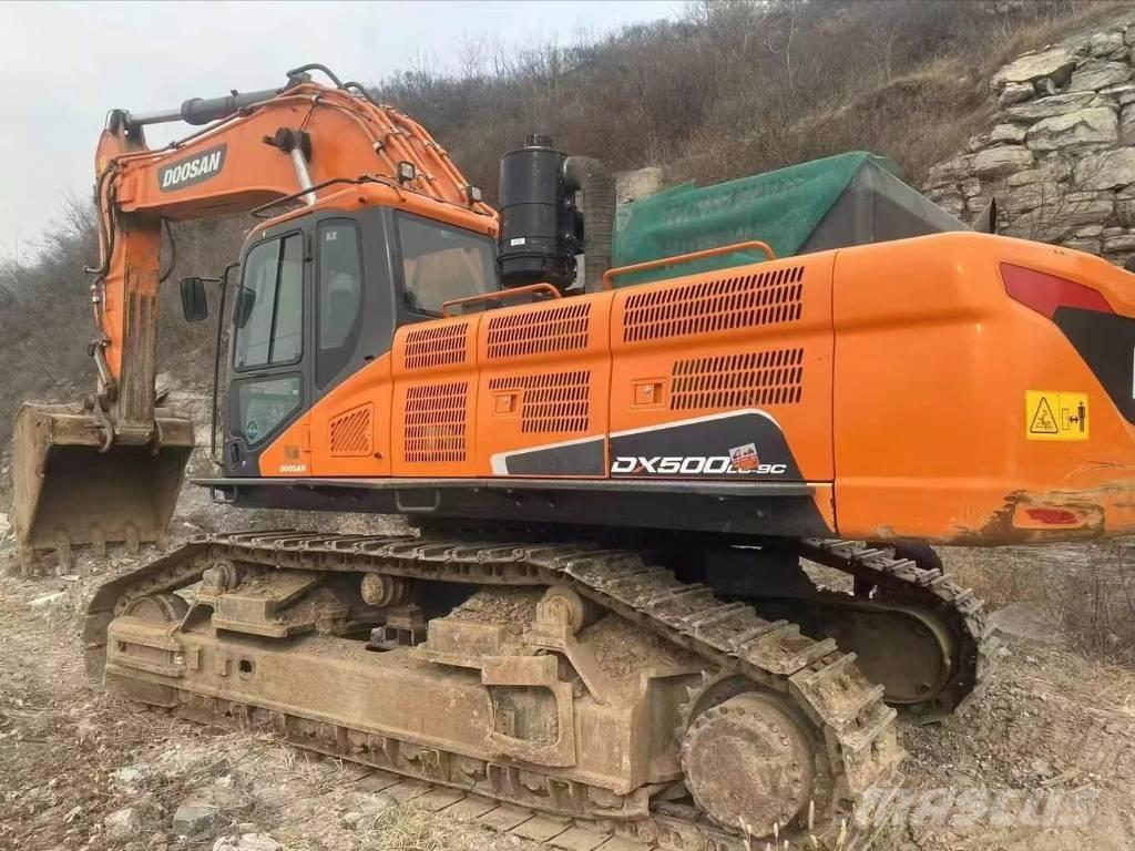 Doosan DX 500 LC Roomikekskavaatorid