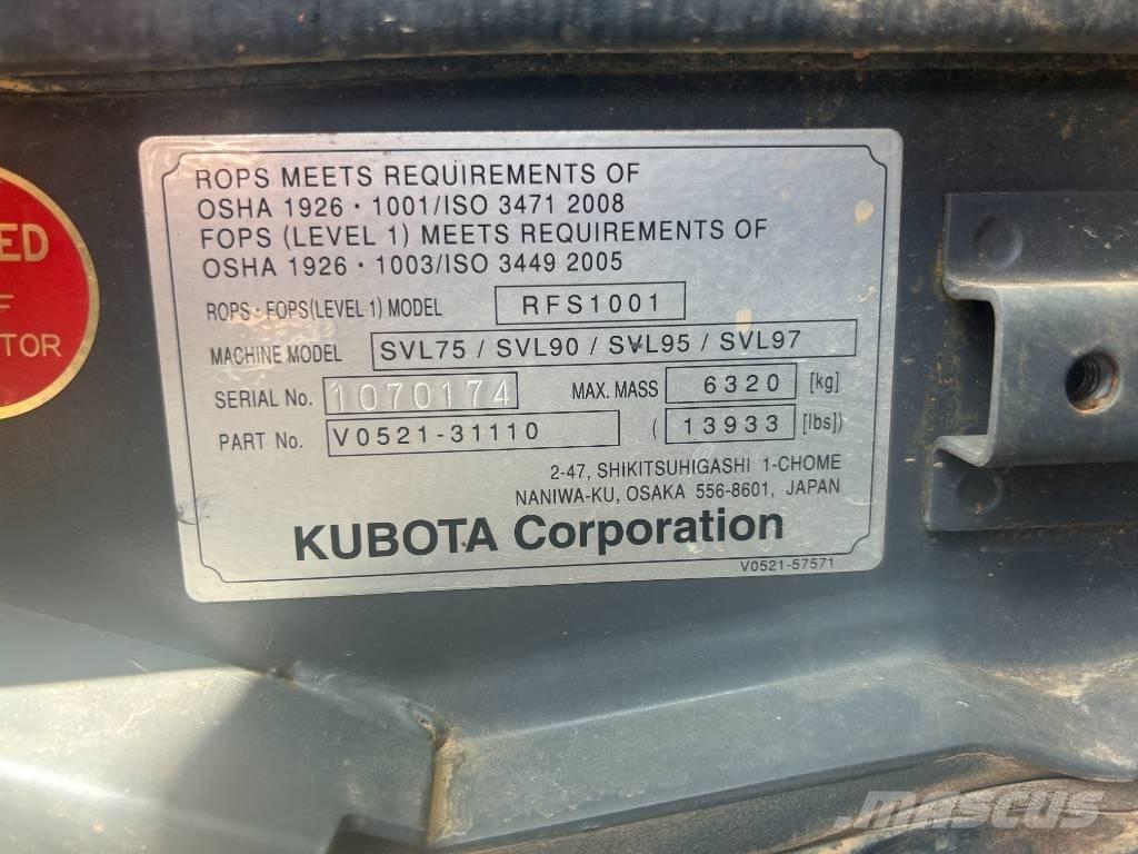 Kubota SVL 75-2 Kompaktlaadurid