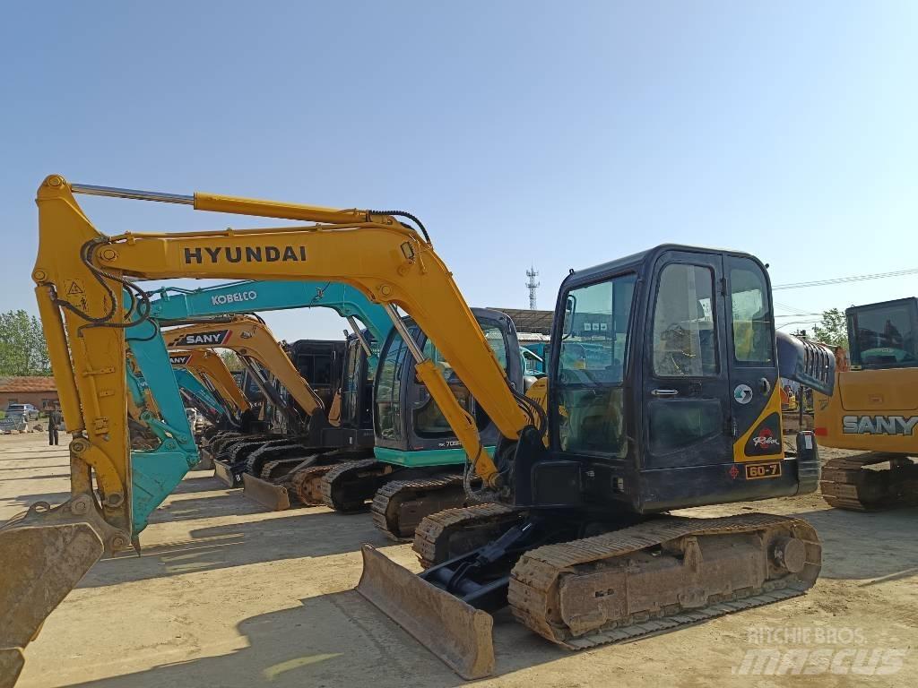 Hyundai R 60-7 Miniekskavaatorid < 7 t