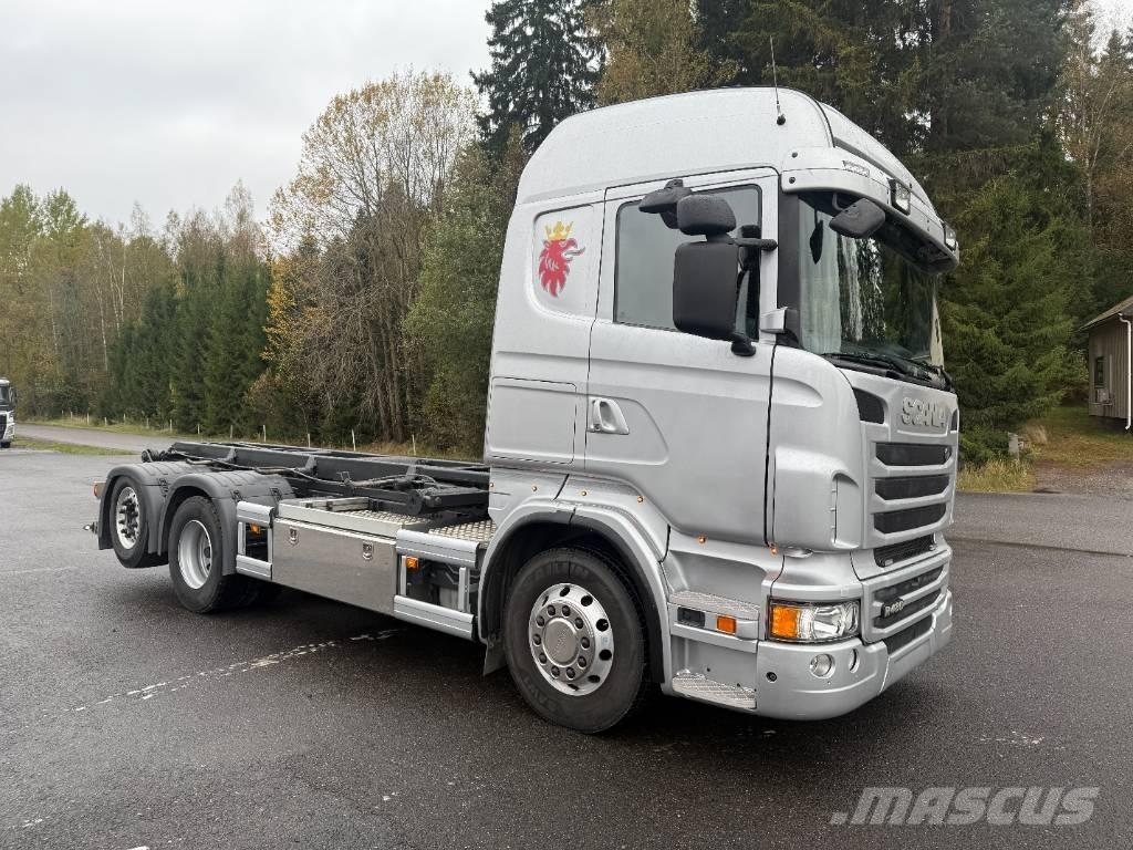 Scania R480 6X2*4 Trossüsteemiga vahetuskere veokid