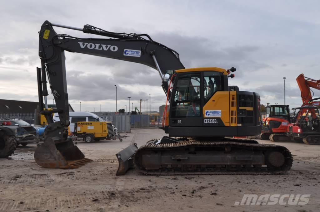 Volvo ECR 235 EL Roomikekskavaatorid