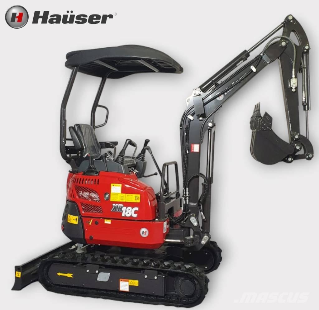 Hauser HAÜSER XR18 Väikeekskavaatorid 7t-12t