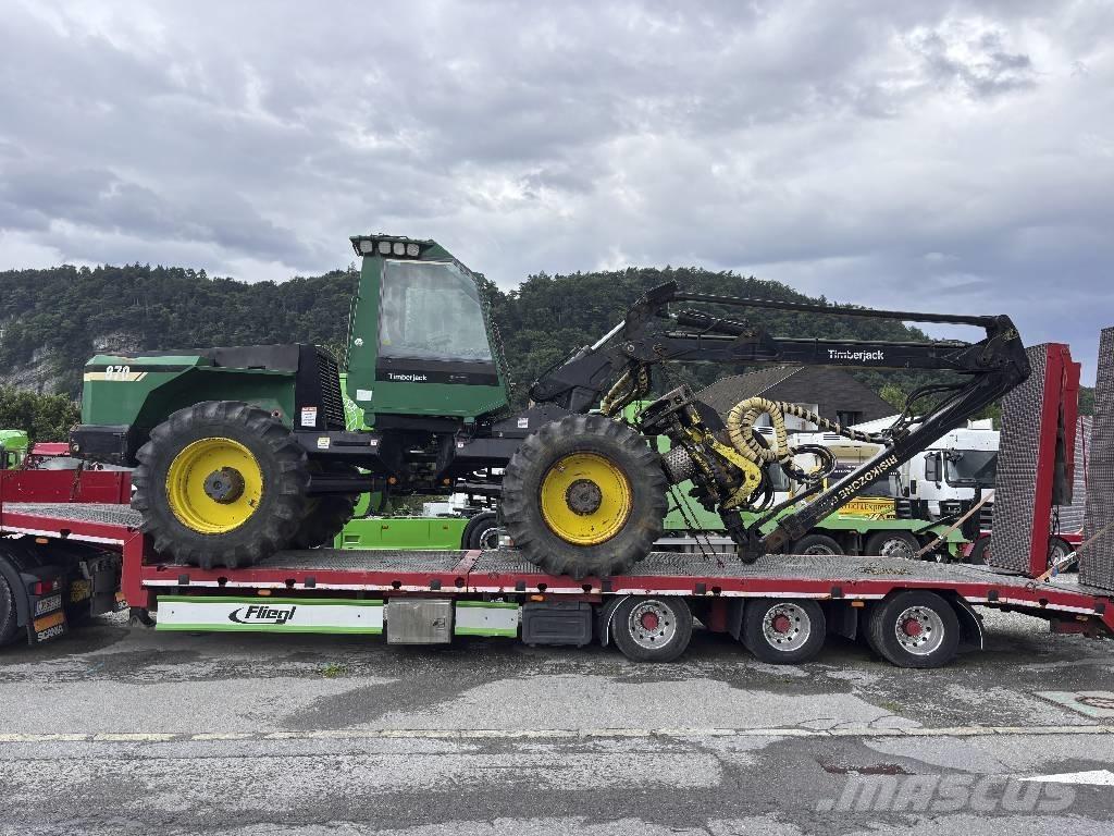 Timberjack 870 b Harvesterid
