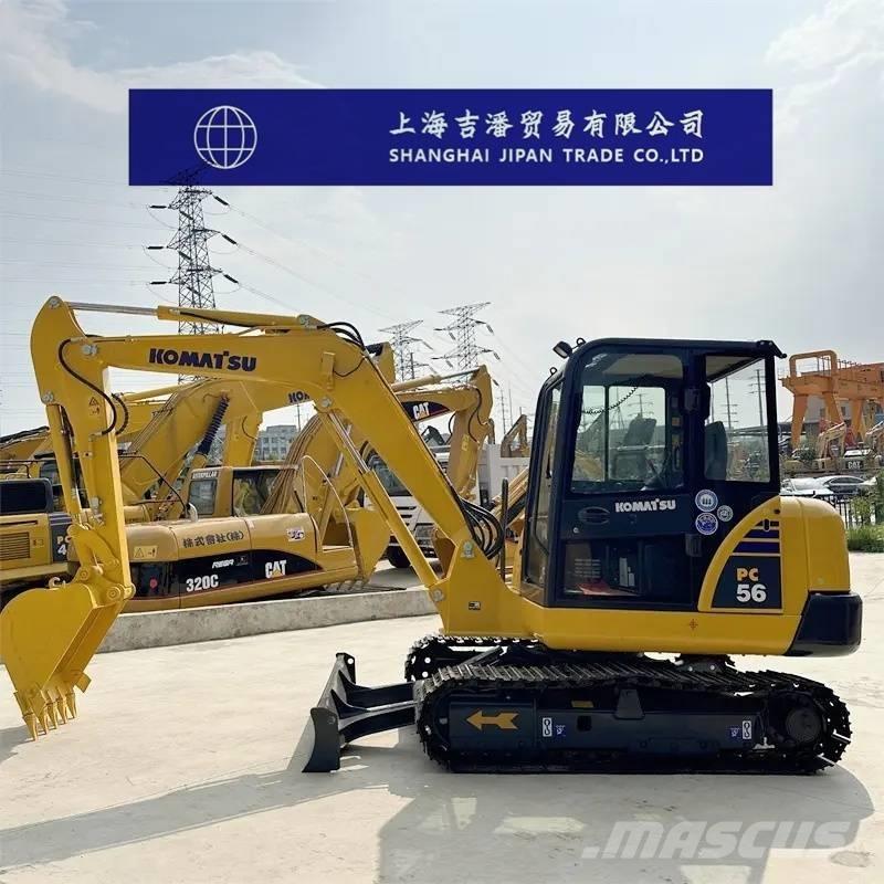 Komatsu PC 56 Roomikekskavaatorid