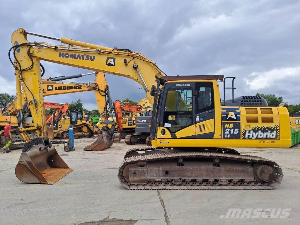 Komatsu HB215LC-2 Roomikekskavaatorid