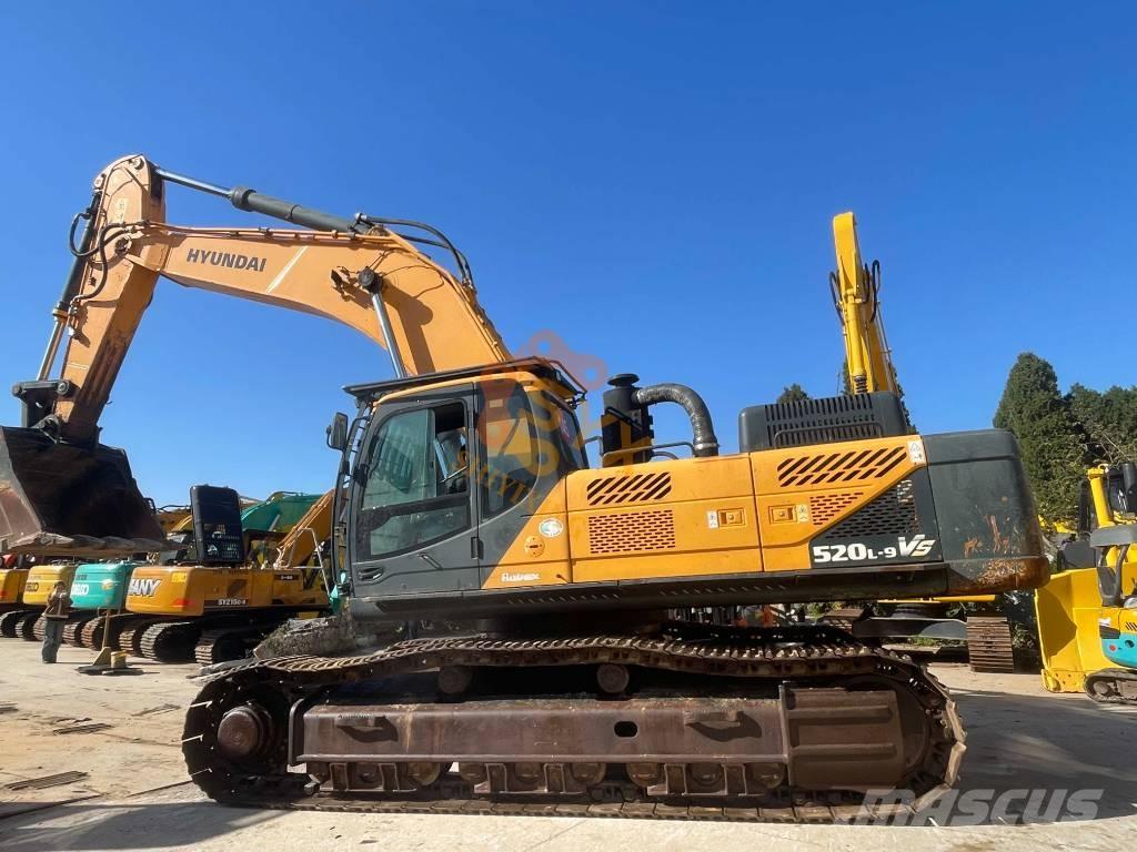 Hyundai Robex 520 VS Roomikekskavaatorid