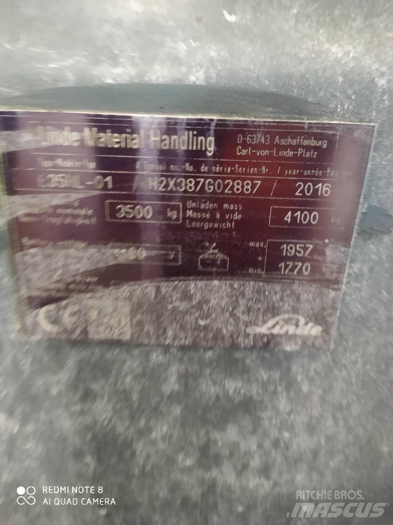 Linde E 35 HL Elektritõstukid