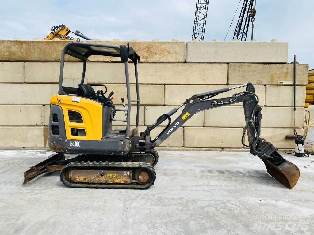 Volvo EC 18 C Miniekskavaatorid < 7 t