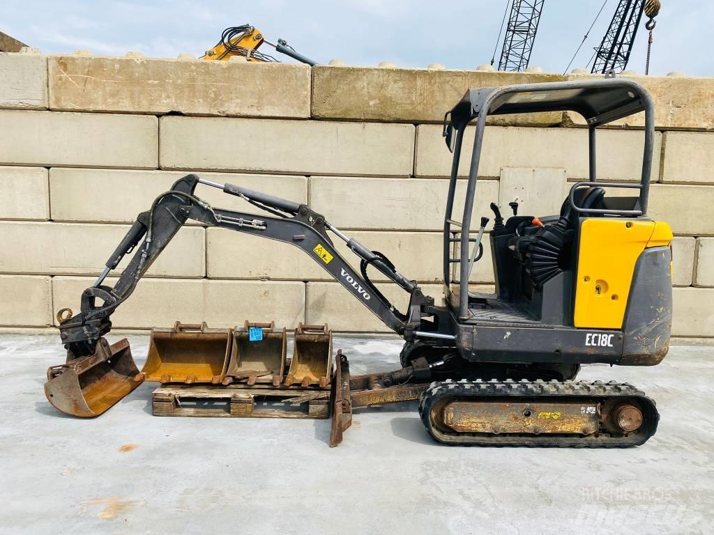 Volvo EC 18 C Miniekskavaatorid < 7 t