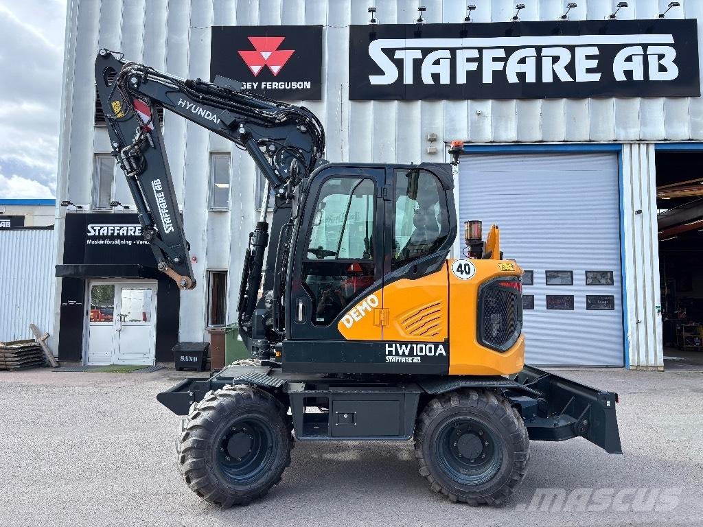 Hyundai HW100A Ratasekskavaatorid