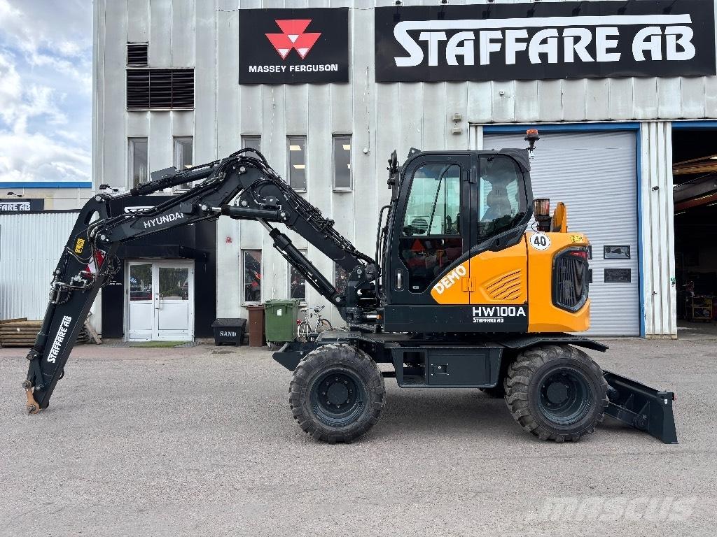 Hyundai HW100A Ratasekskavaatorid