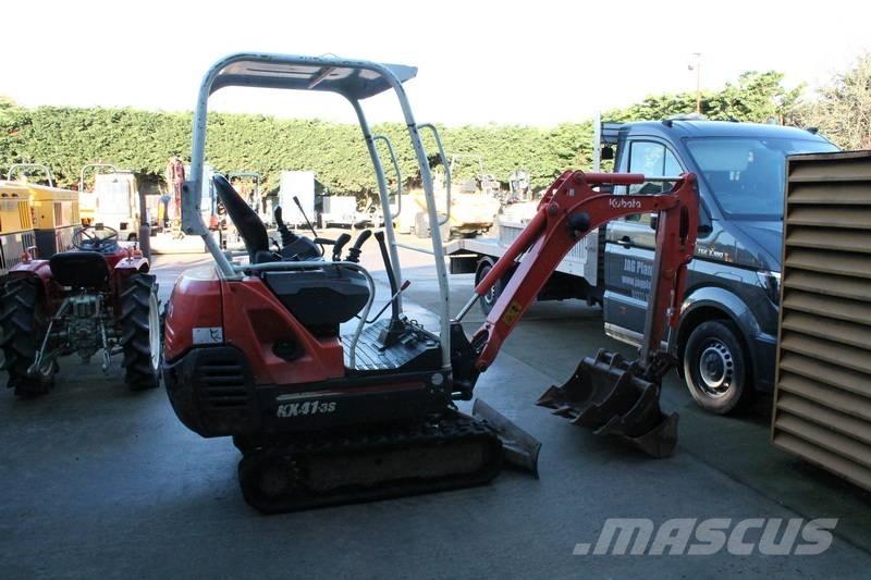 Kubota KX 41-3 S Miniekskavaatorid < 7 t