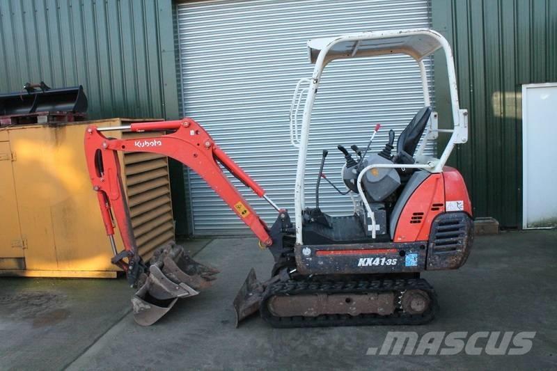 Kubota KX 41-3 S Miniekskavaatorid < 7 t