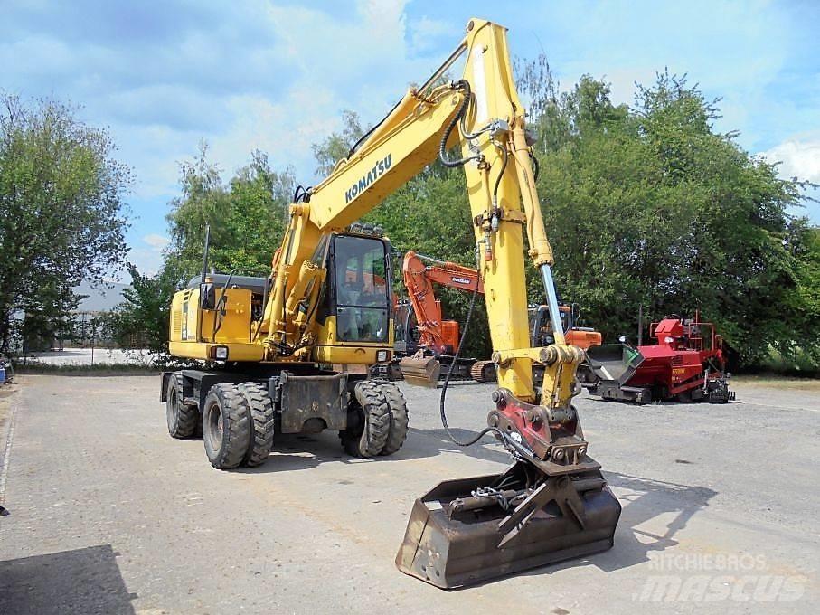 Komatsu PW 140-7 Ratasekskavaatorid