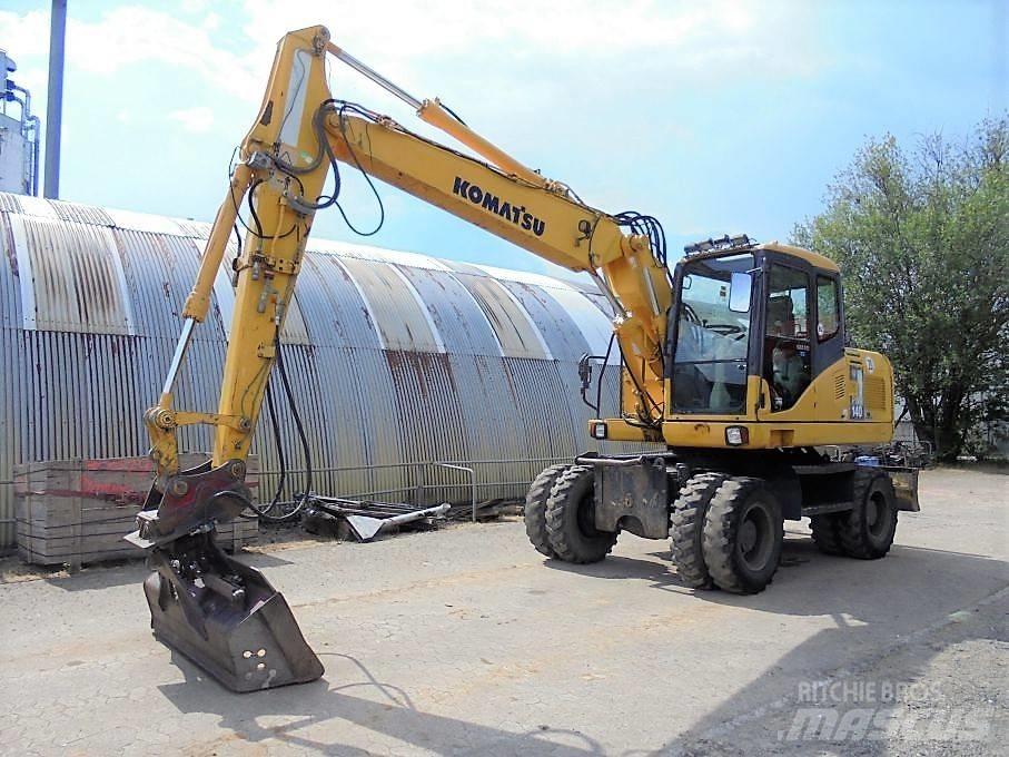 Komatsu PW 140-7 Ratasekskavaatorid