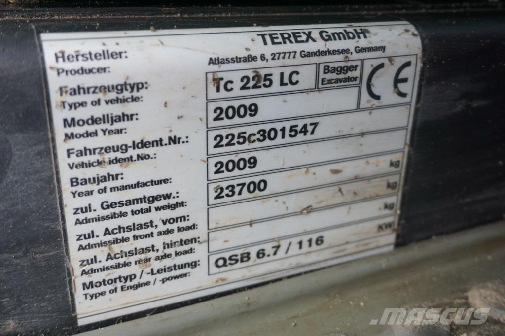 Atlas TC 225 LC Roomikekskavaatorid