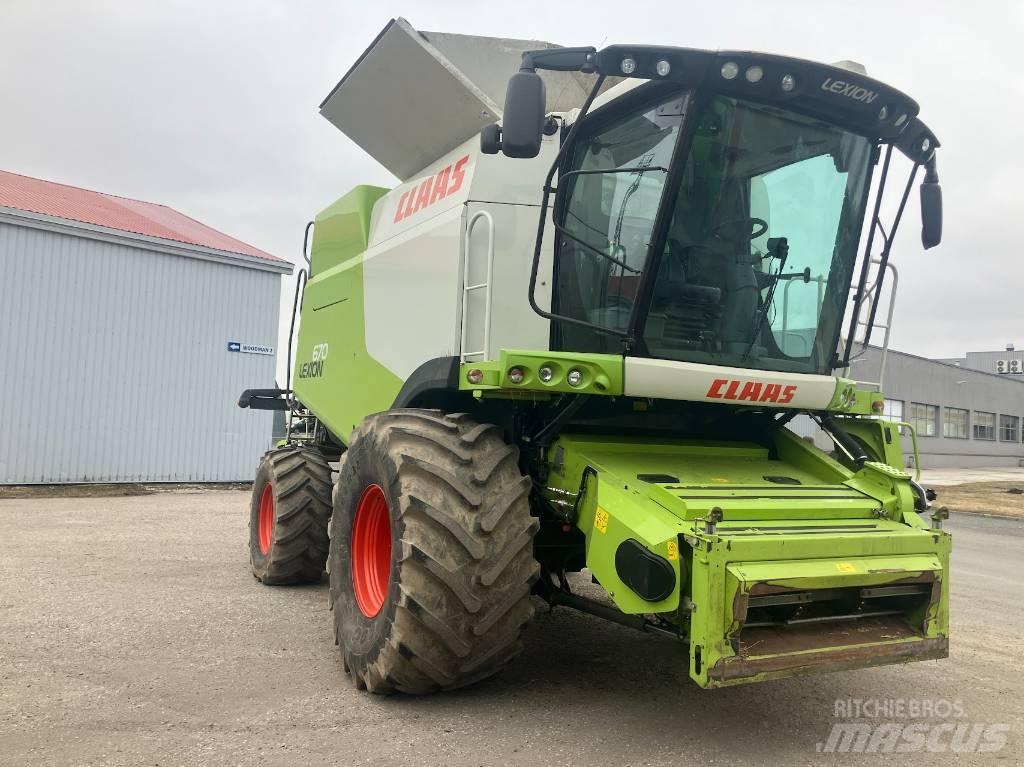 CLAAS Lexion 670 Teraviljakombainid