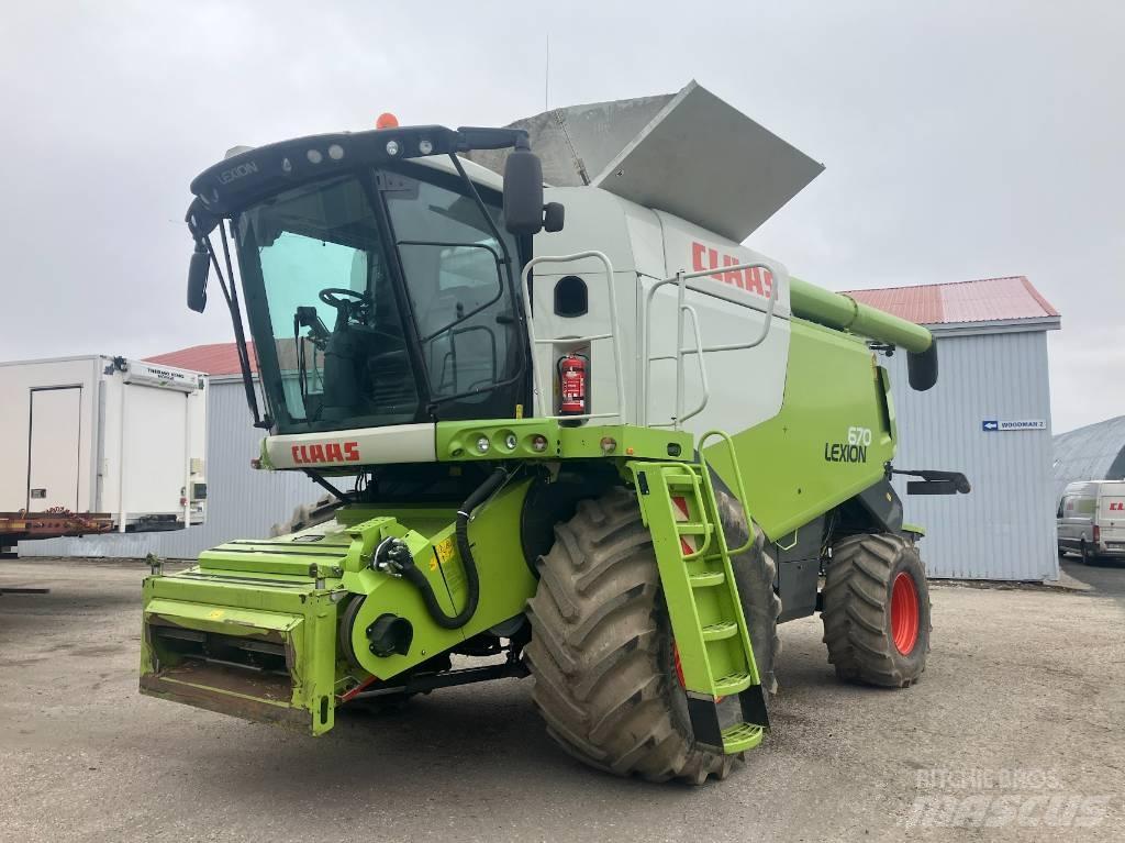 CLAAS Lexion 670 Teraviljakombainid