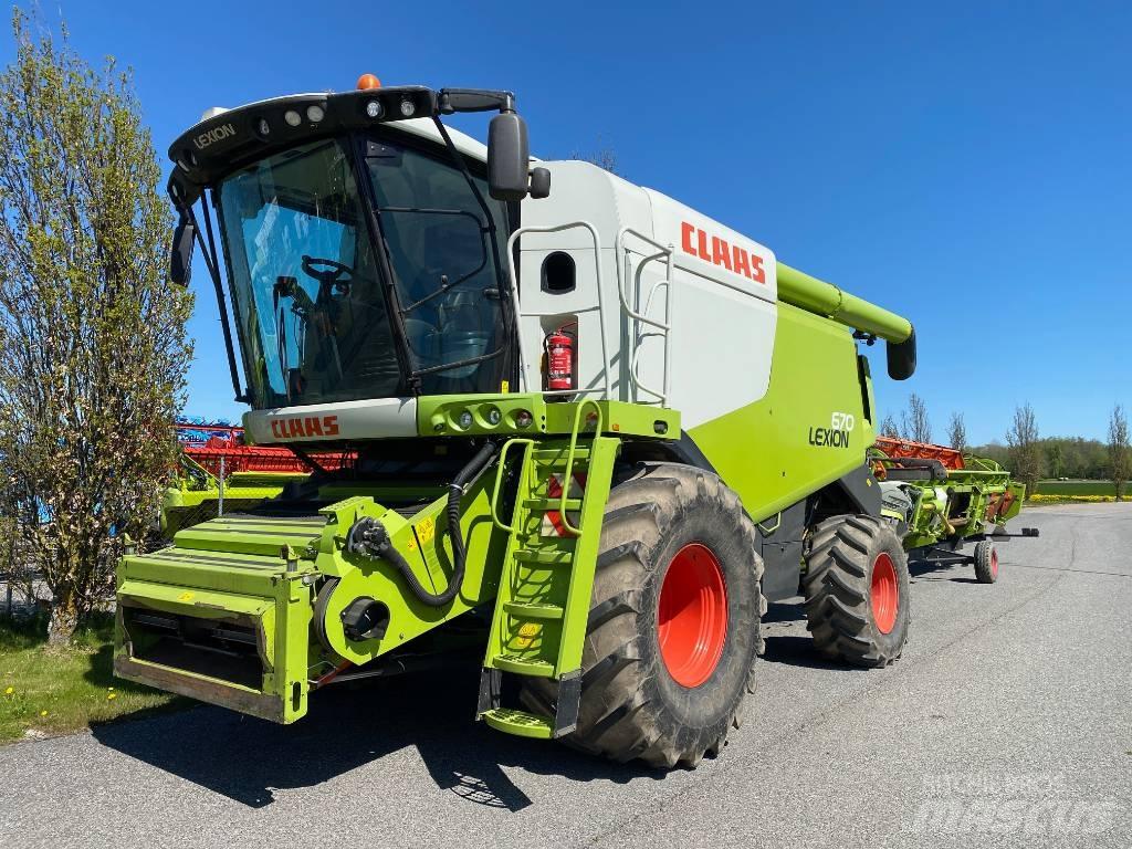 CLAAS Lexion 670 Teraviljakombainid