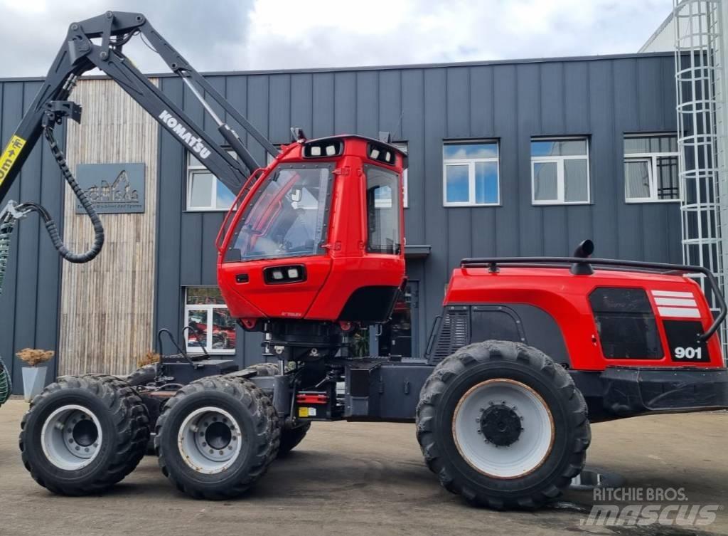 Komatsu 901 Harvesterid